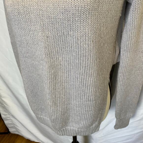 Lululemon Women's Yin to You Merino Wool Sweater Size XS/S Tight Knit Side Slit - Picture 4 of 10